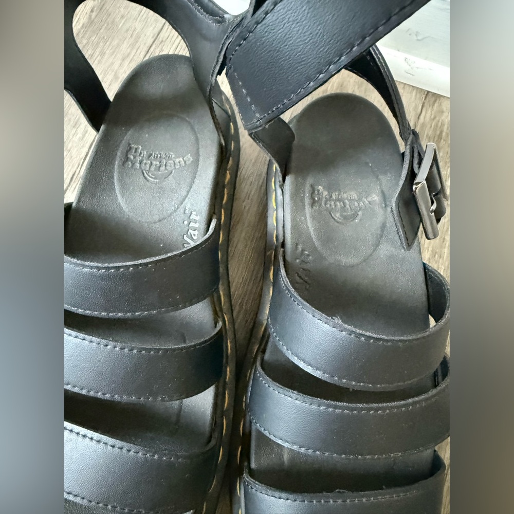 DR MARTEN VEGAN BLAIRE WOMEN'S FELIX GLADIATOR PLATFORM CHUNKY SANDALS SIZE 10 L - Picture 6 of 16